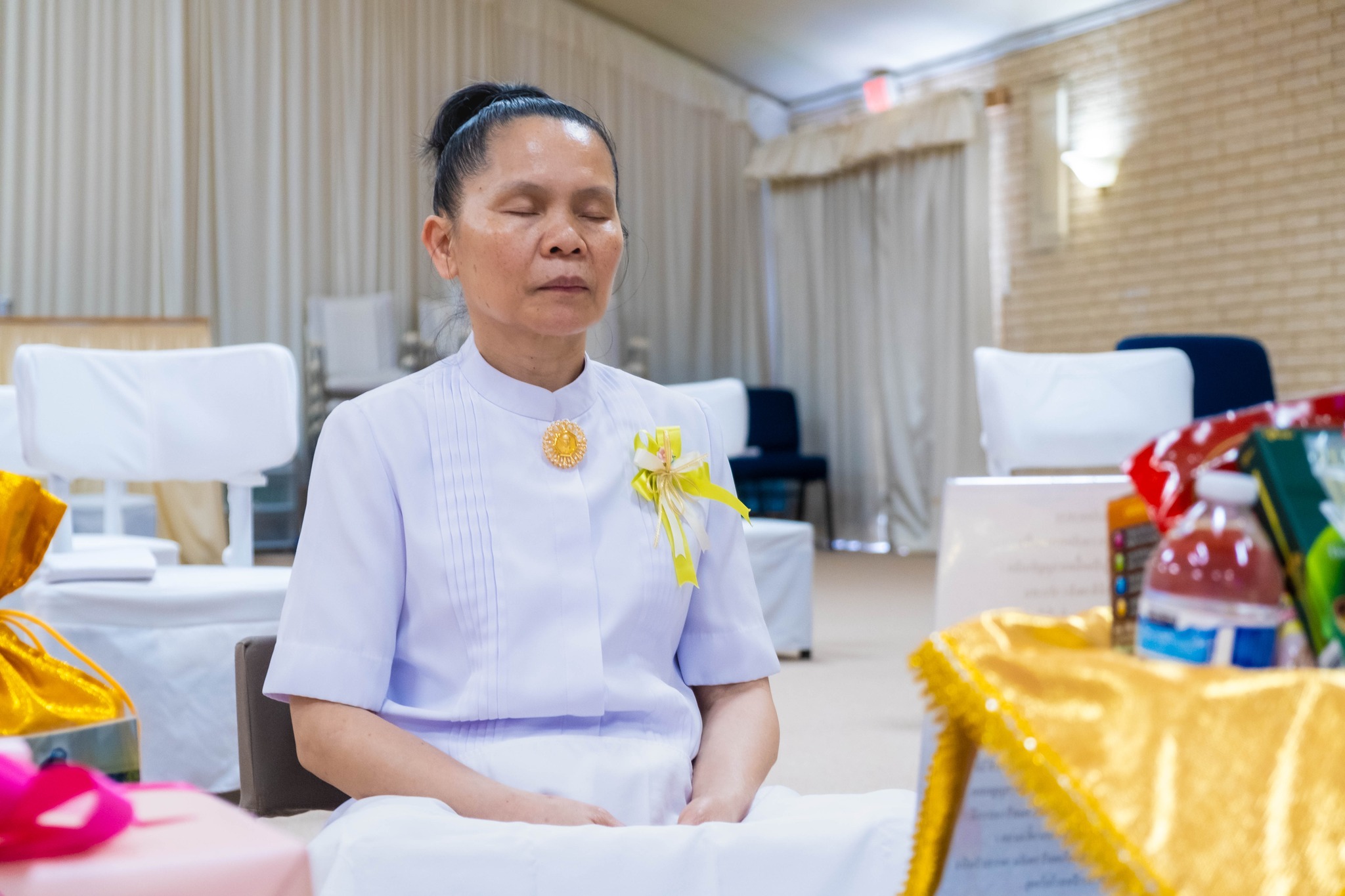 วัดพระธรรมกายเท็กซัส จัดงานบุญวันอาทิตย์