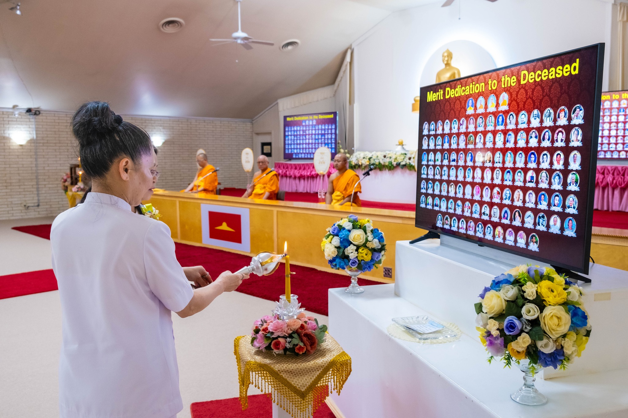 วัดพระธรรมกายเท็กซัส จัดงานบุญวันอาทิตย์