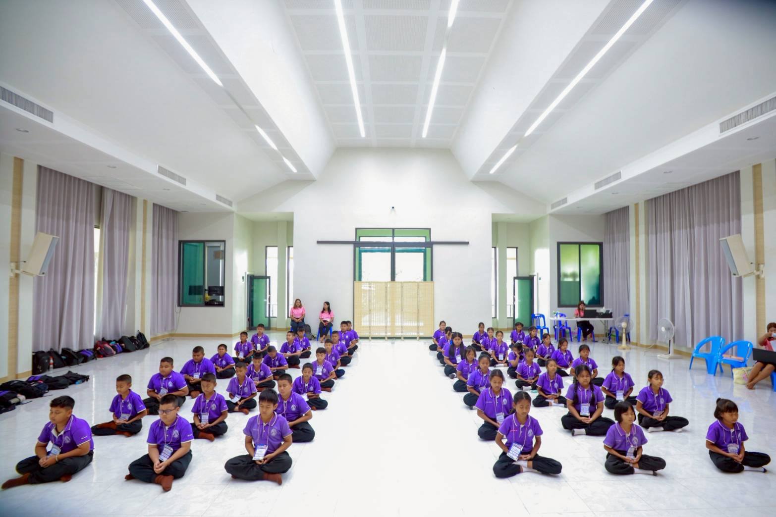 นักเรียนโรงเรียนบ้านปรางหมู่ (ศรีวิทย์ศึกษา) เข้าค่ายคุณธรรมจริยธรรม