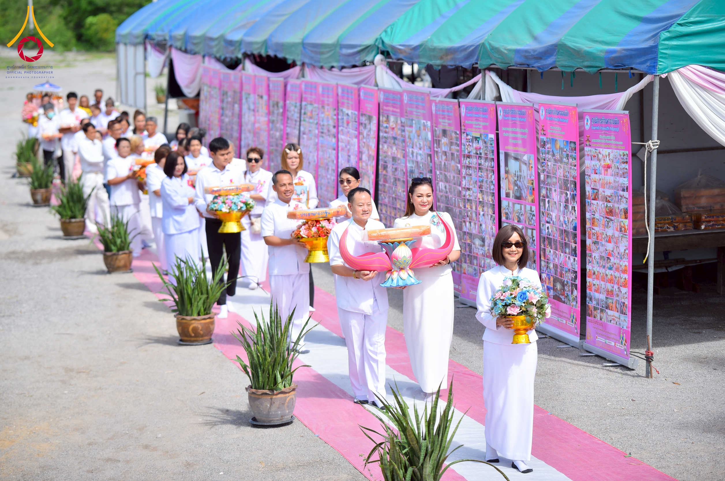 พิธีทอดผ้าป่าสามัคคี เพื่อสร้างหอฉัน 113 ปี ณ ศูนย์การศึกษาจอมบึง