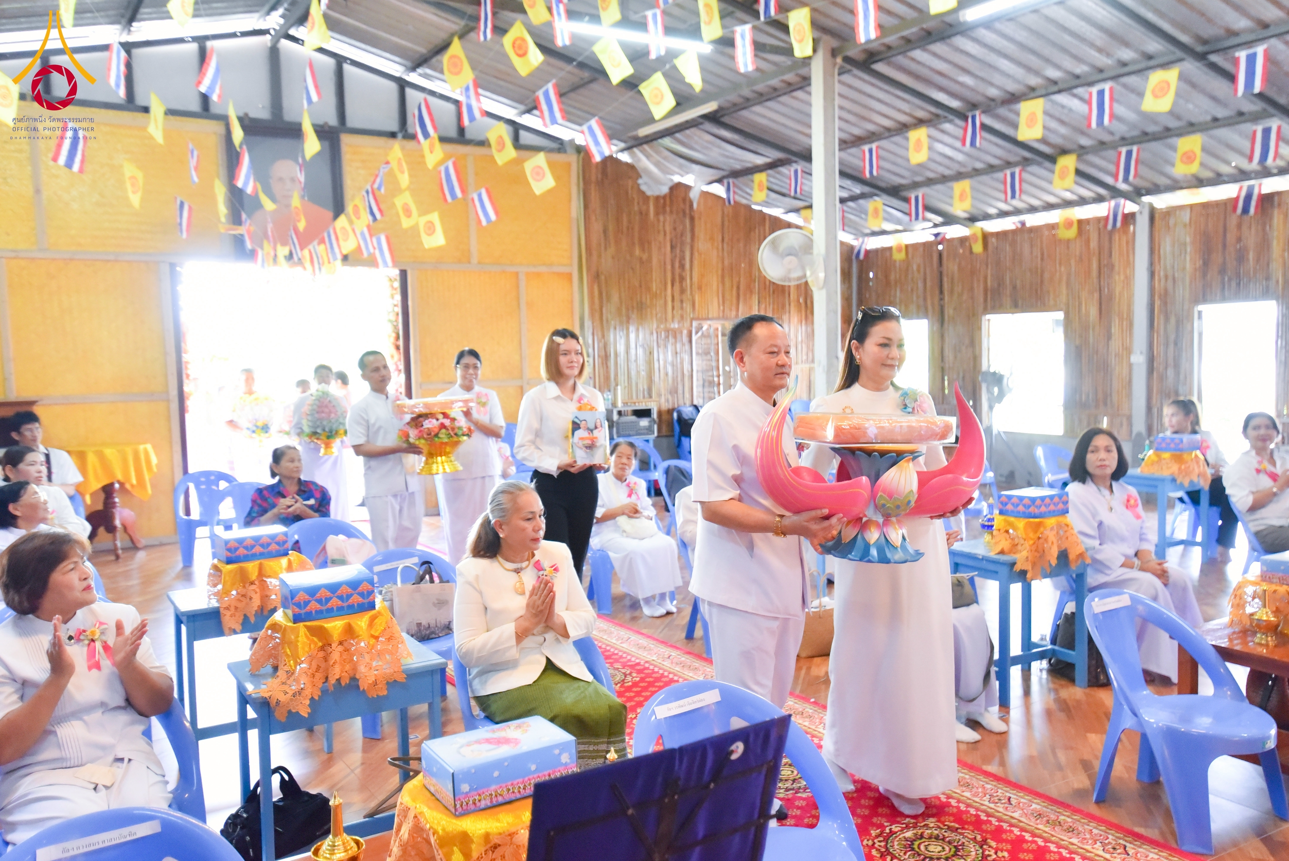 พิธีทอดผ้าป่าสามัคคี เพื่อสร้างหอฉัน 113 ปี ณ ศูนย์การศึกษาจอมบึง