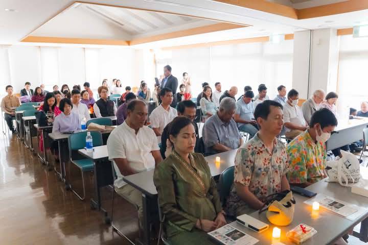 วัดป่าธรรมกายนานาชาติโทชิหงิ ,วัดพระธรรมกายโทชิหงิ และพระสงฆ์บังคลาเทศ ร่วมจัดงานวันวิสาขบูชา