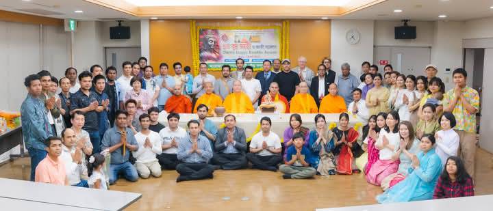 วัดป่าธรรมกายนานาชาติโทชิหงิ ,วัดพระธรรมกายโทชิหงิ และพระสงฆ์บังคลาเทศ ร่วมจัดงานวันวิสาขบูชา