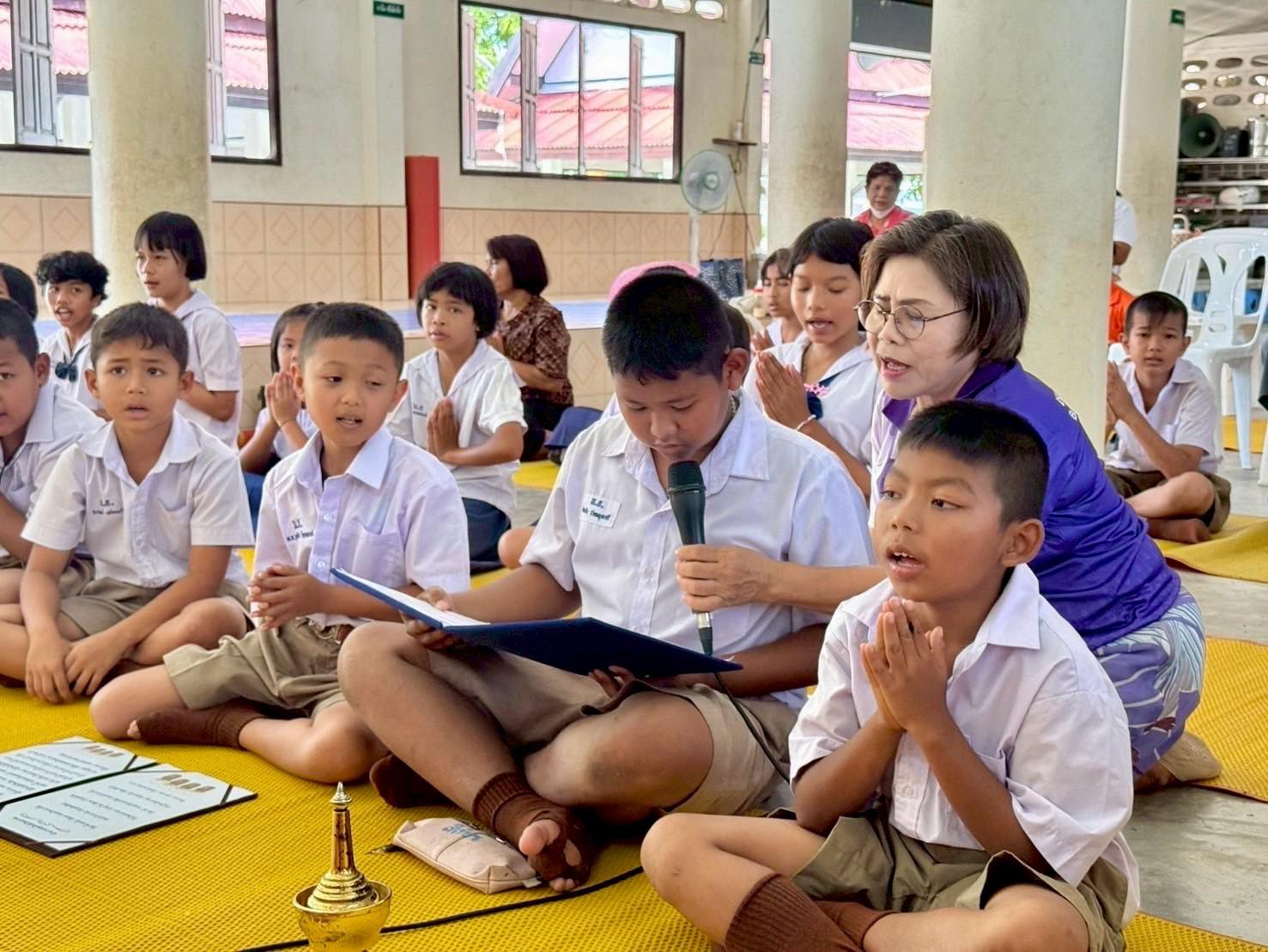 ชมรมพุทธรักษา จังหวัดปัตตานี จัดกิจกรรมเครือข่ายเยาวชนรักษ์บวร