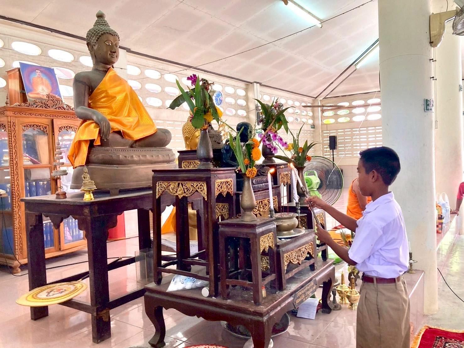 ชมรมพุทธรักษา จังหวัดปัตตานี จัดกิจกรรมเครือข่ายเยาวชนรักษ์บวร