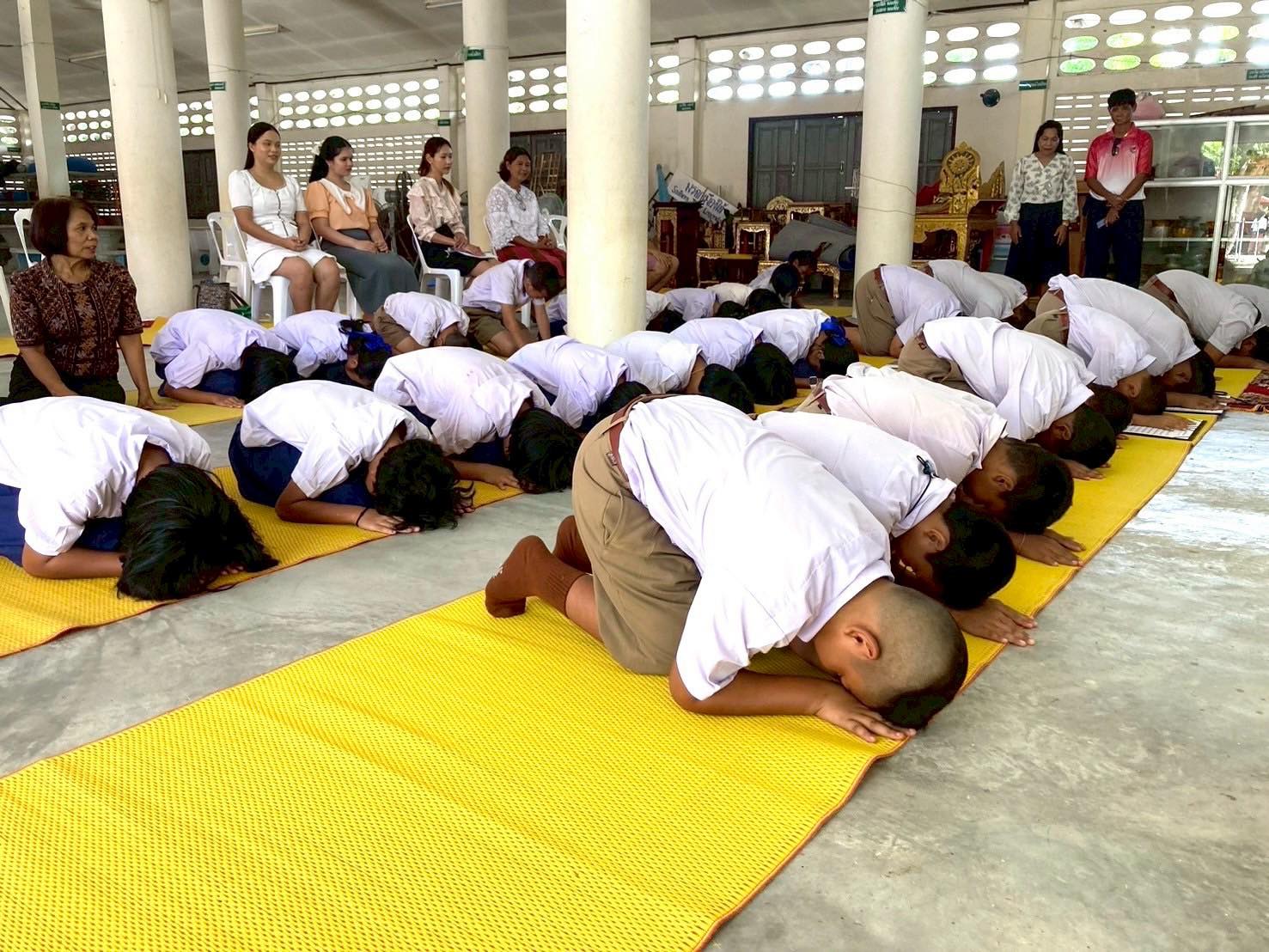 ชมรมพุทธรักษา จังหวัดปัตตานี จัดกิจกรรมเครือข่ายเยาวชนรักษ์บวร