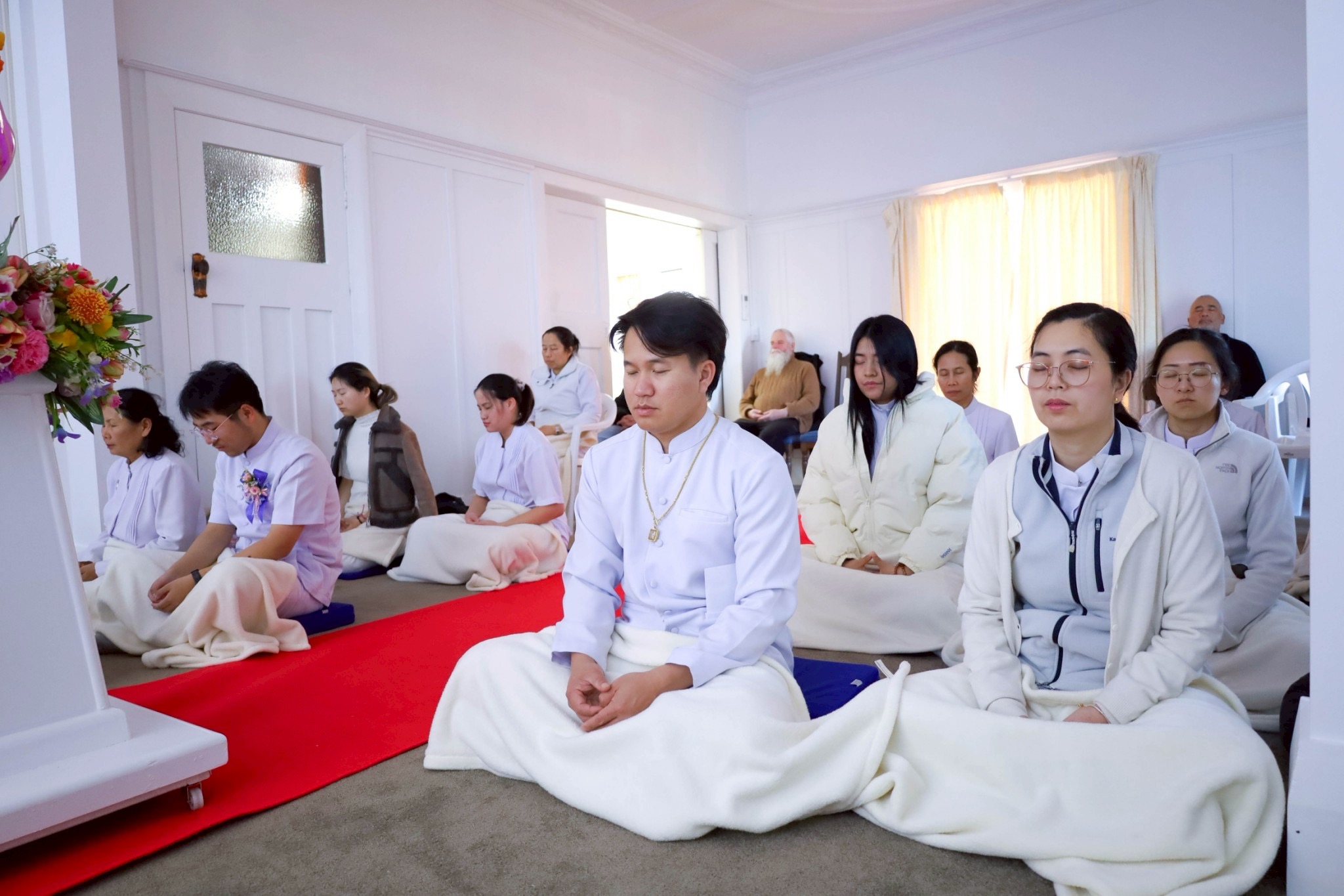 วัดพระธรรมกายดันนีดิน จัดงานบุญบูชาข้าวพระ