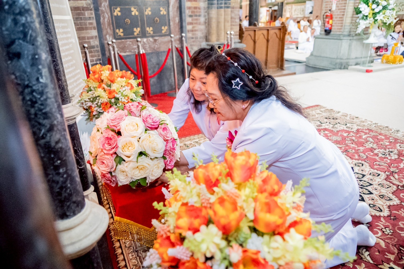 วัดพระธรรมกายเนเธอร์แลนด์ จัดงานบุญบูชาข้าวพระ