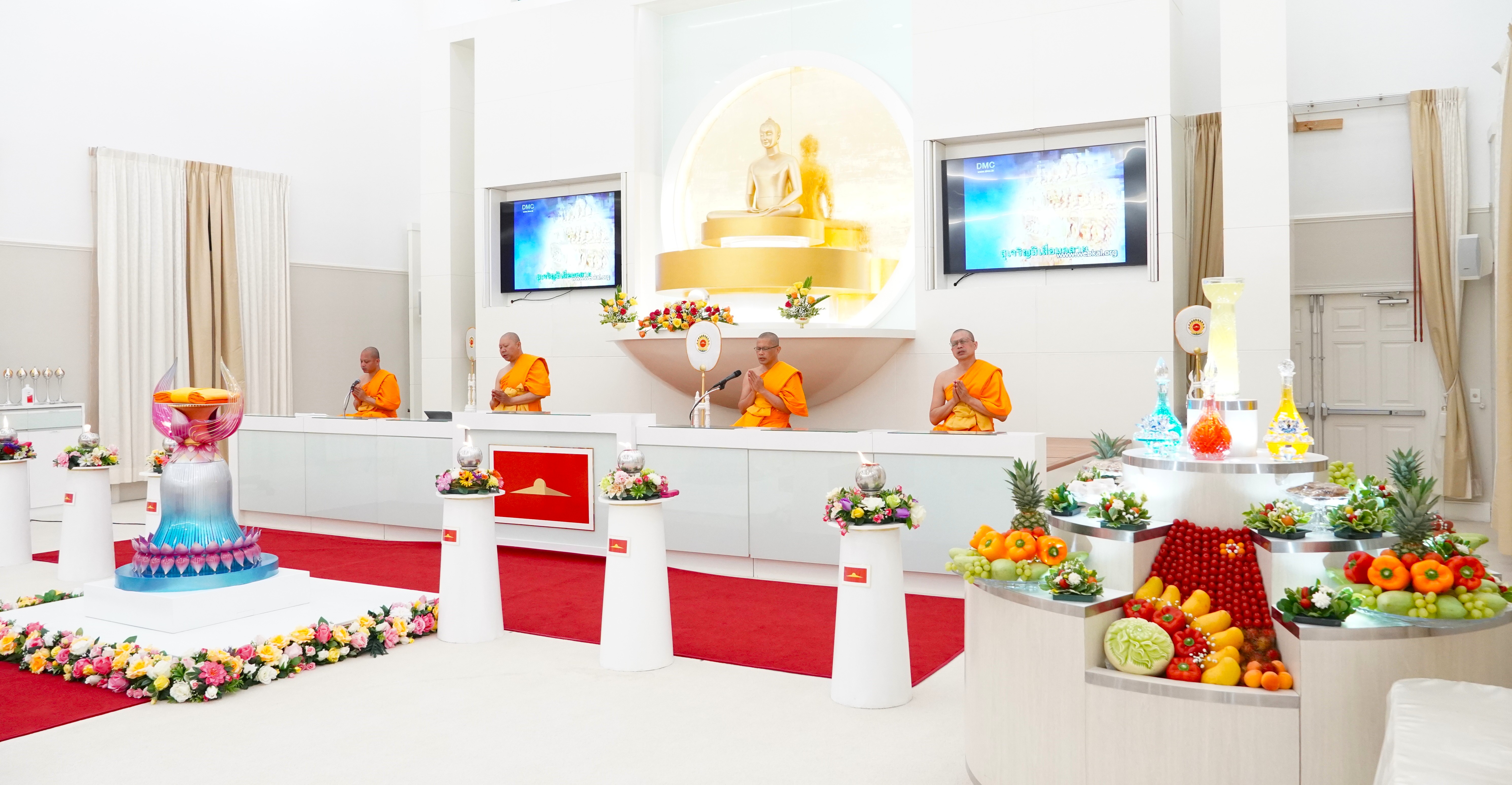 วัดพระธรรมกายฟลอริดา จัดงานบุญบูชาข้าวพระ