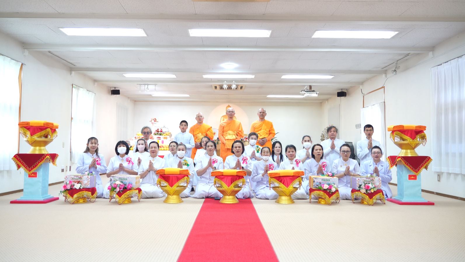 วัดภาวนานางาโน่ จัดงานบุญบูชาข้าวพระ