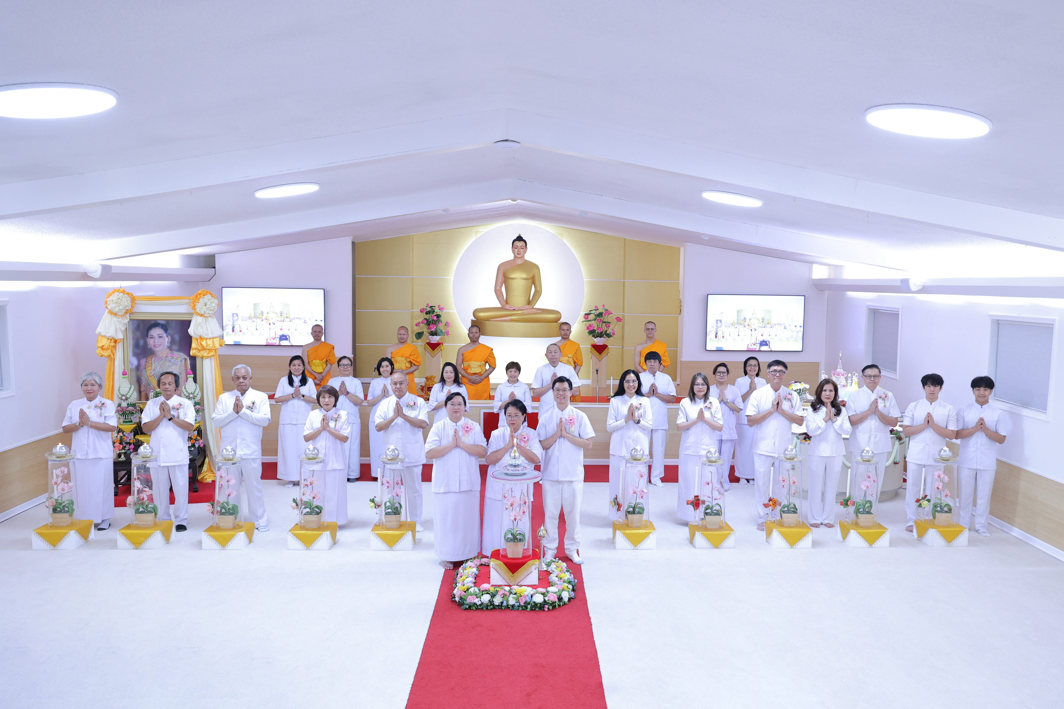 วัดพระธรรมกายจอร์เจีย จัดงานบุญบูชาข้าวพระ