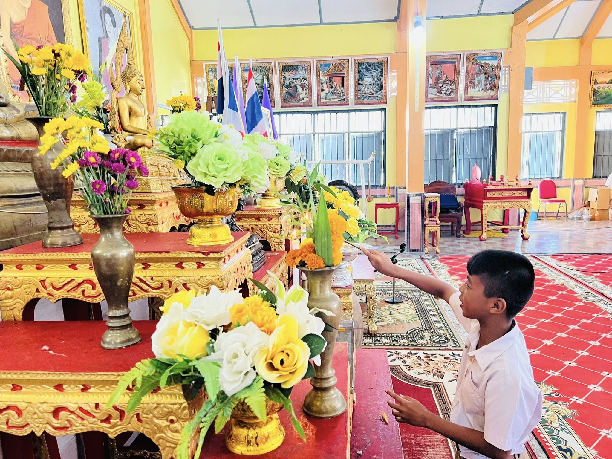 ชมรมพุทธรักษาจังหวัดยะลา จัดกิจกรรมเครือข่ายเยาวชนรักษ์บวร