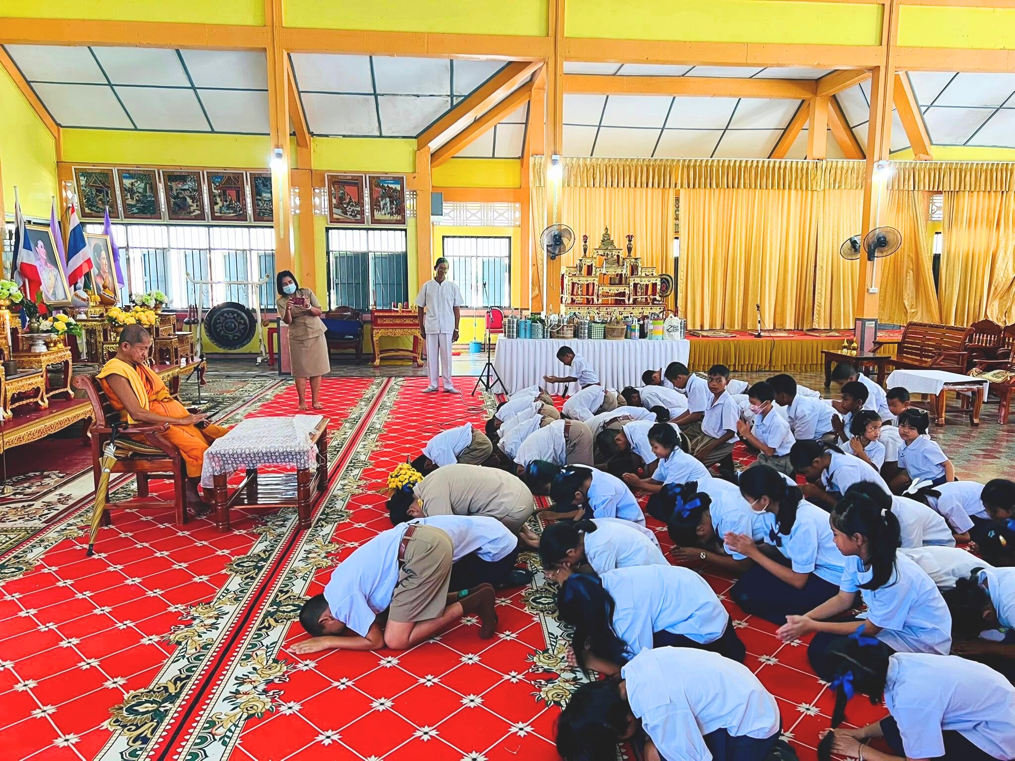 ชมรมพุทธรักษาจังหวัดยะลา จัดกิจกรรมเครือข่ายเยาวชนรักษ์บวร