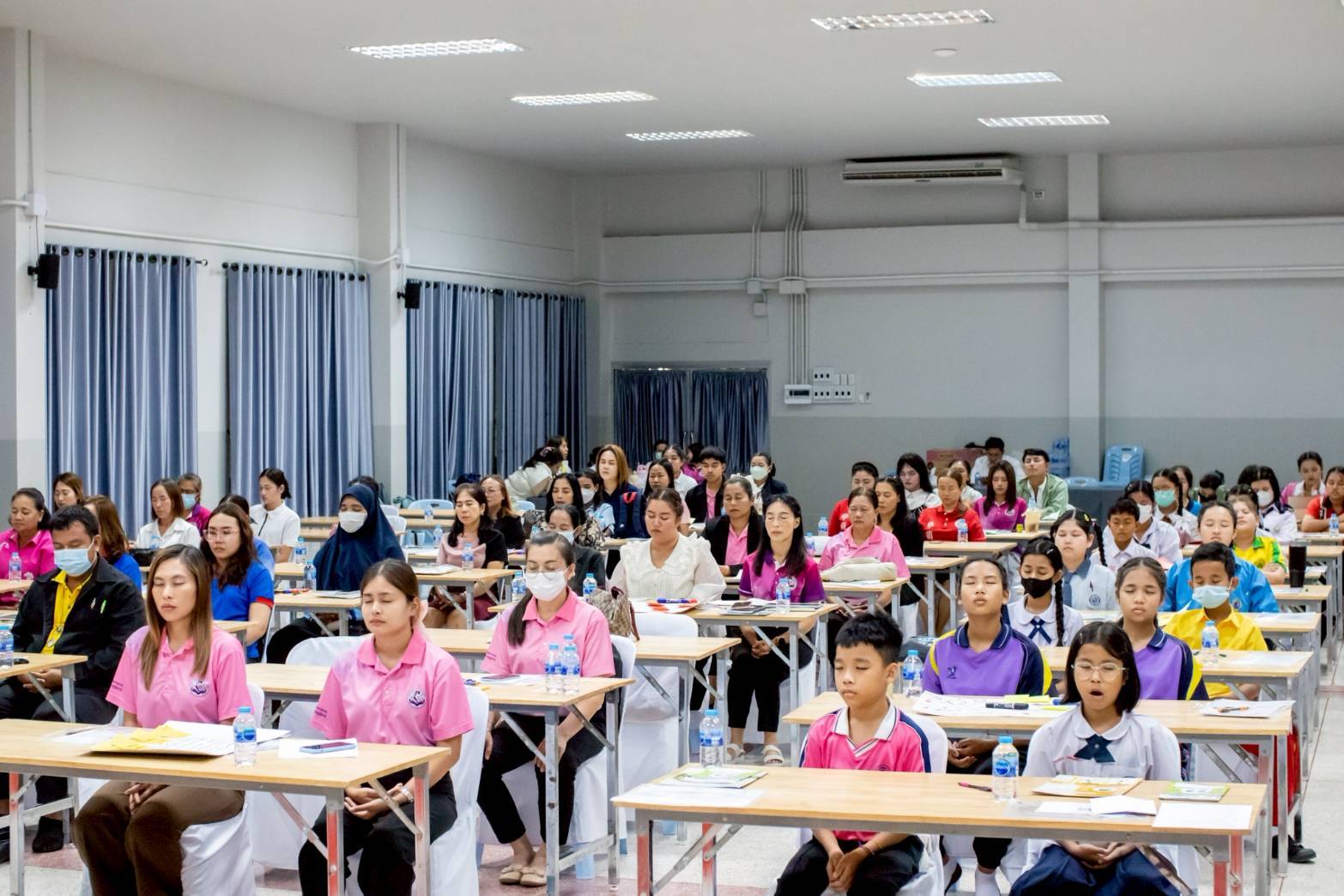 ชพส.จัดอบรมเชิงปฏิบัติการห้องเรียนสร้างอนาคต ด้วยจิตสำนึกแห่งความดี