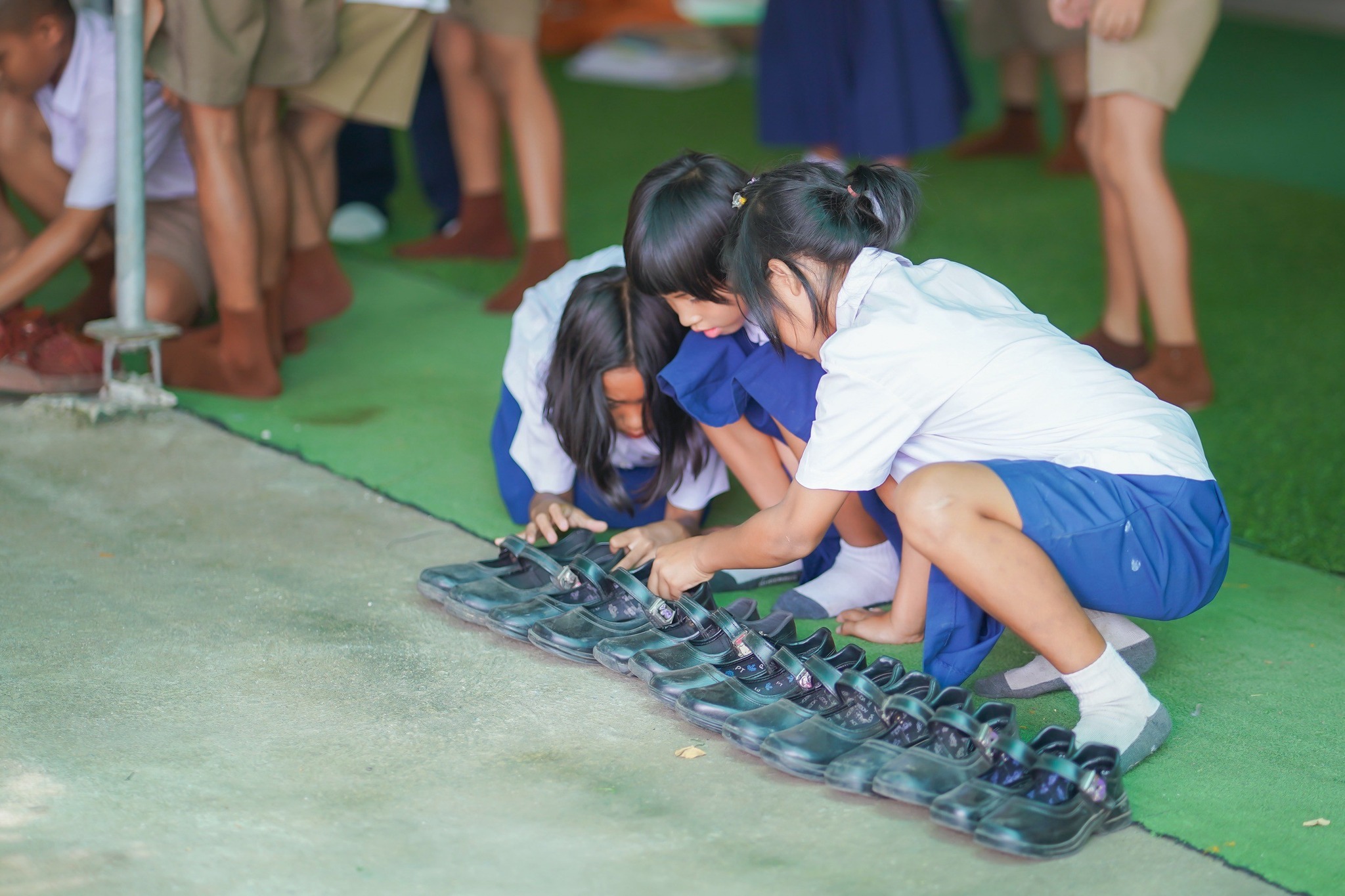 ค่ายคุณธรรม โรงเรียนบ้านแป้งวิทยา และโรงเรียนวัดกลางธนรินทร์ จังหวัดสิงห์บุรี