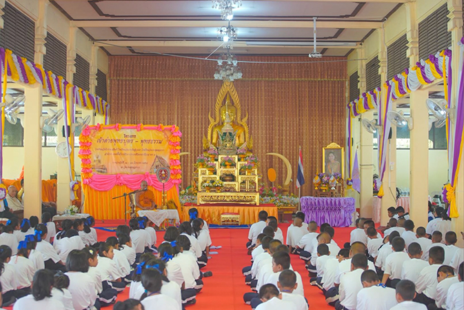 ศูนย์ปฏิบัติธรรมจังหวัดนราธิวาส จัดโครงการค่ายพุทธบุตร พุทธธรรม