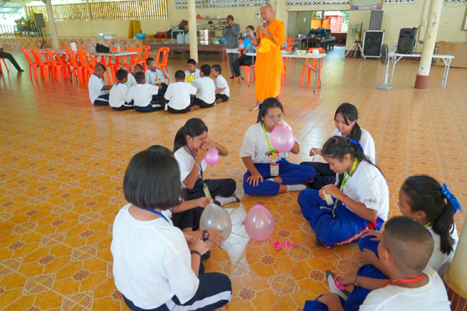 ศูนย์ปฏิบัติธรรมจังหวัดนราธิวาส จัดโครงการค่ายพุทธบุตร พุทธธรรม