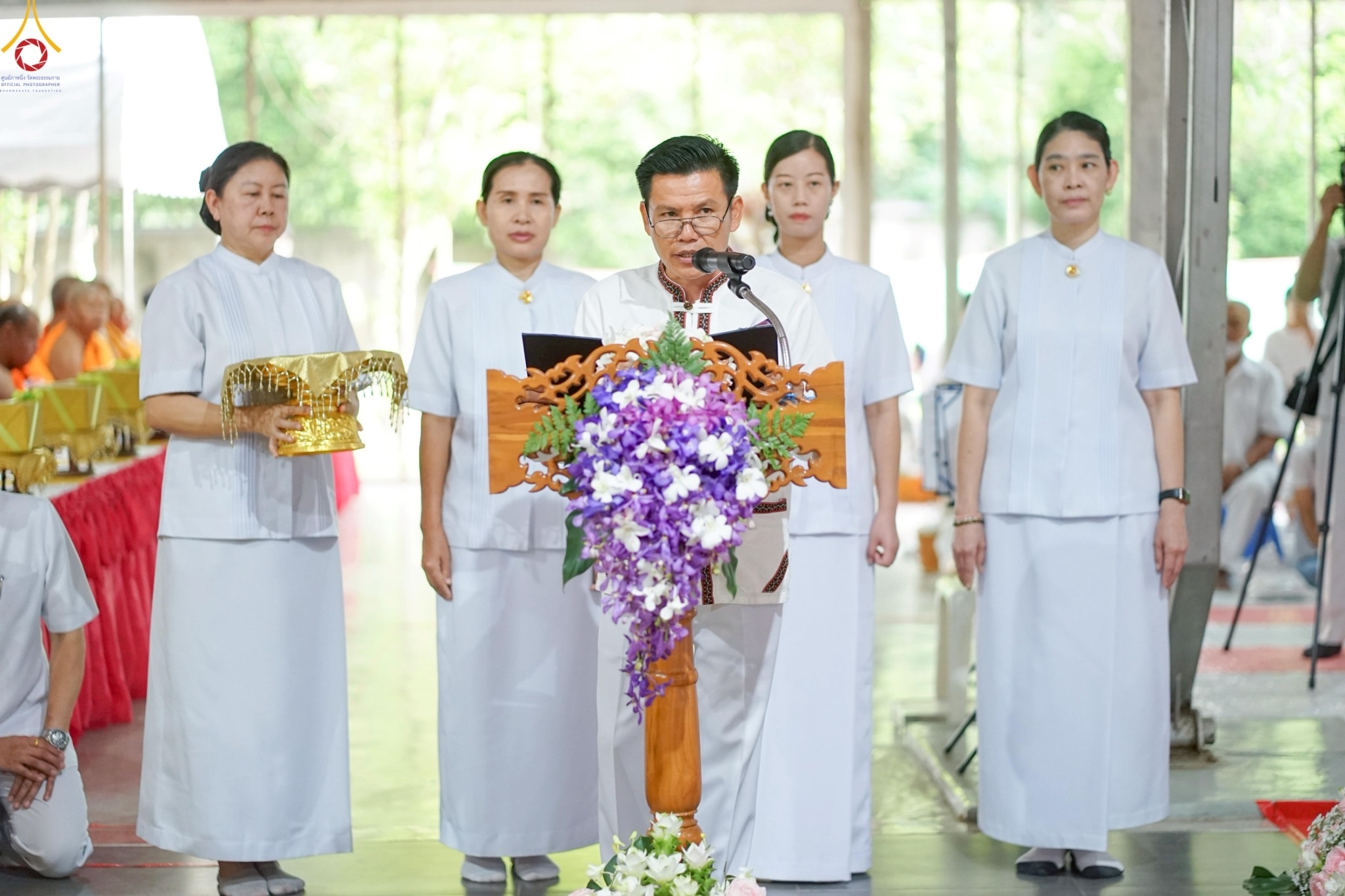 พิธีตักบาตรพระ 500 รูป อำเภอสันทราย ปีที่ 10