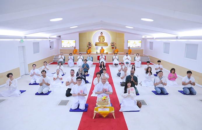 วัดพระธรรมกายจอร์เจีย จัดงานบุญวันอาทิตย์