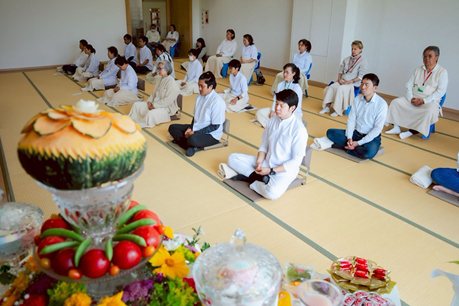 วัดป่าธรรมกายนานาชาติ โทชิหงิ ได้จัดปฏิบัติธรรมสุดสัปดาห์ เป็นประจำมาอย่างตลอดต่อเนื่อง รุ่นที่ 117 แล้ว