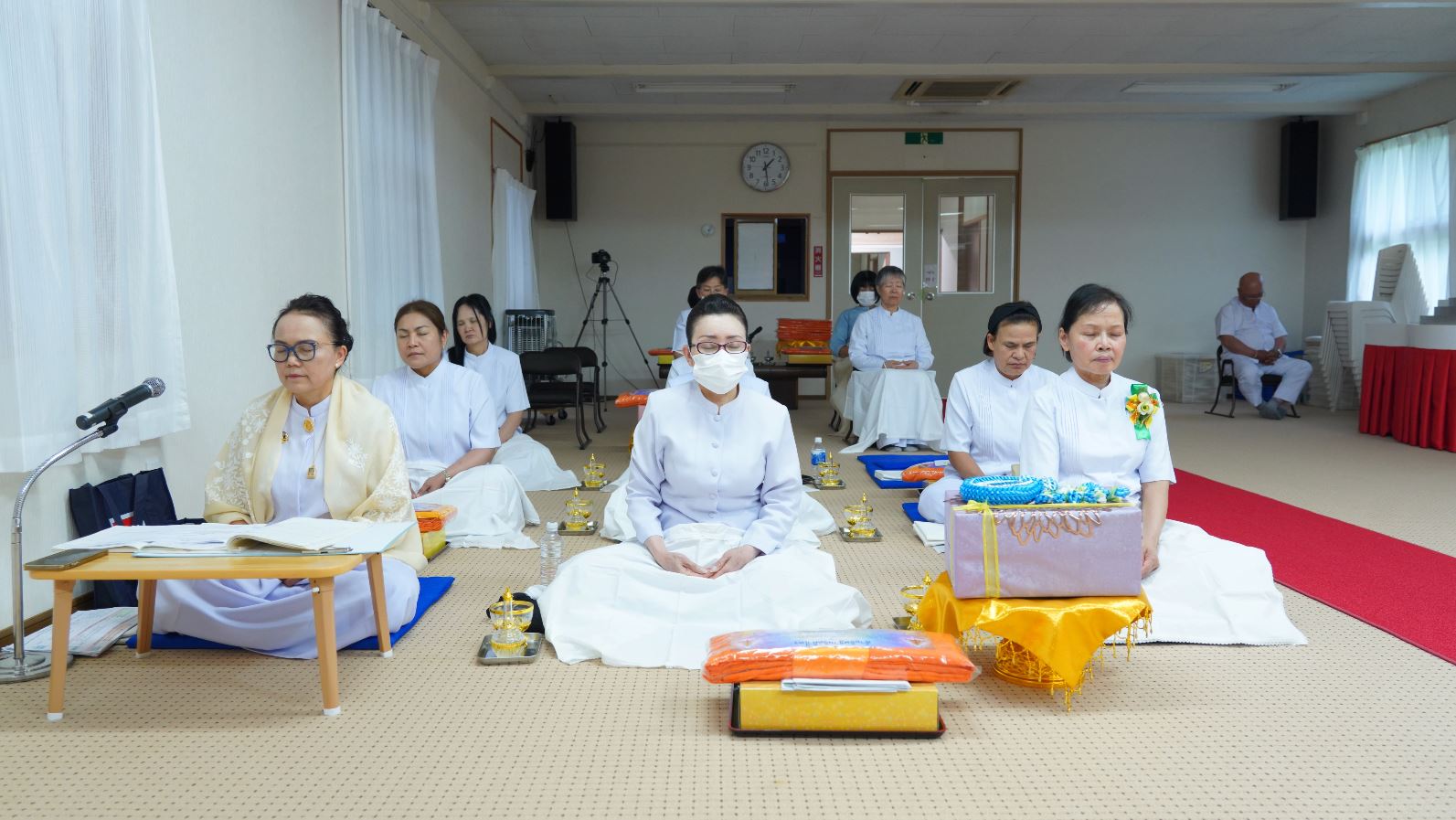 วัดภาวนานางาโน่ จัดงานบุญเนื่องในวันพระใหญ่