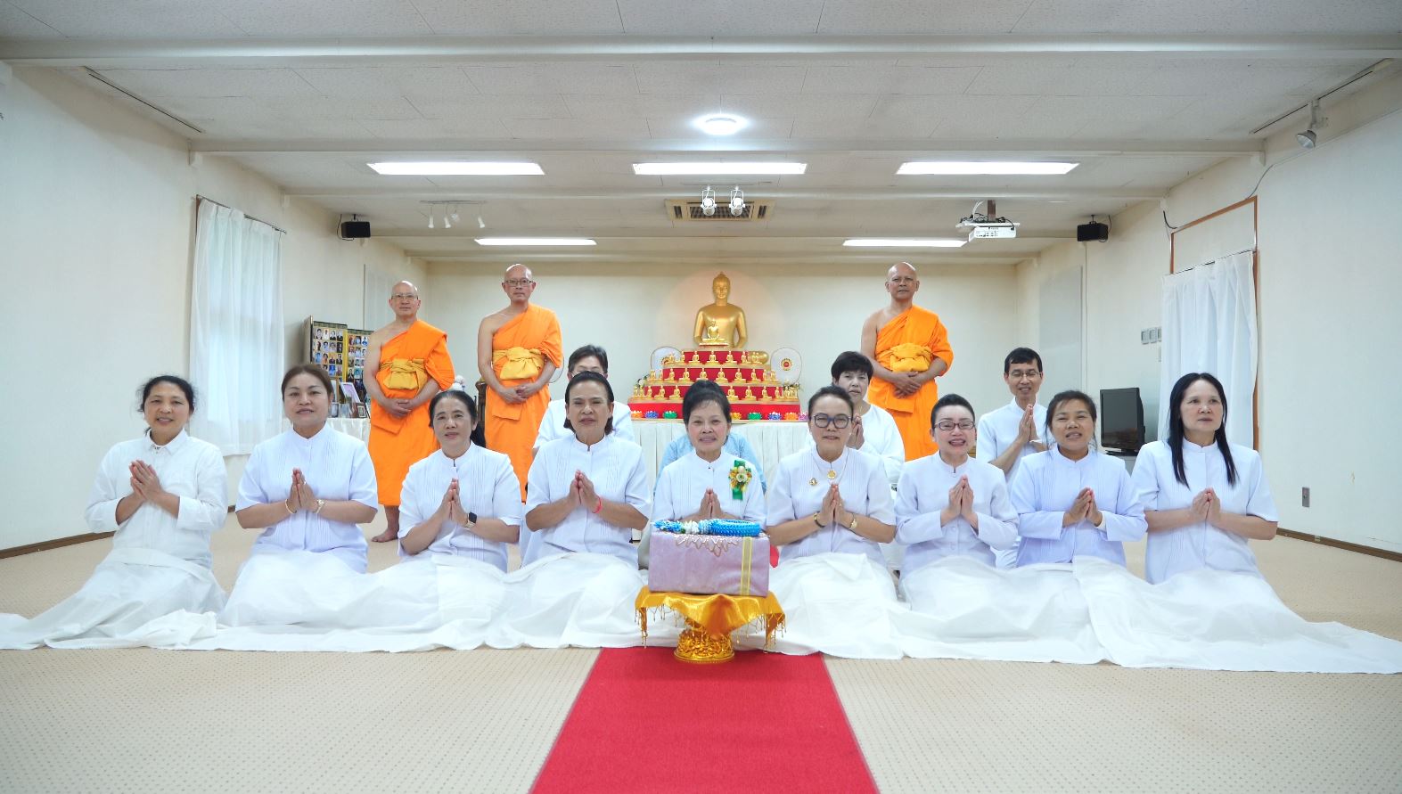 วัดภาวนานางาโน่ จัดงานบุญเนื่องในวันพระใหญ่