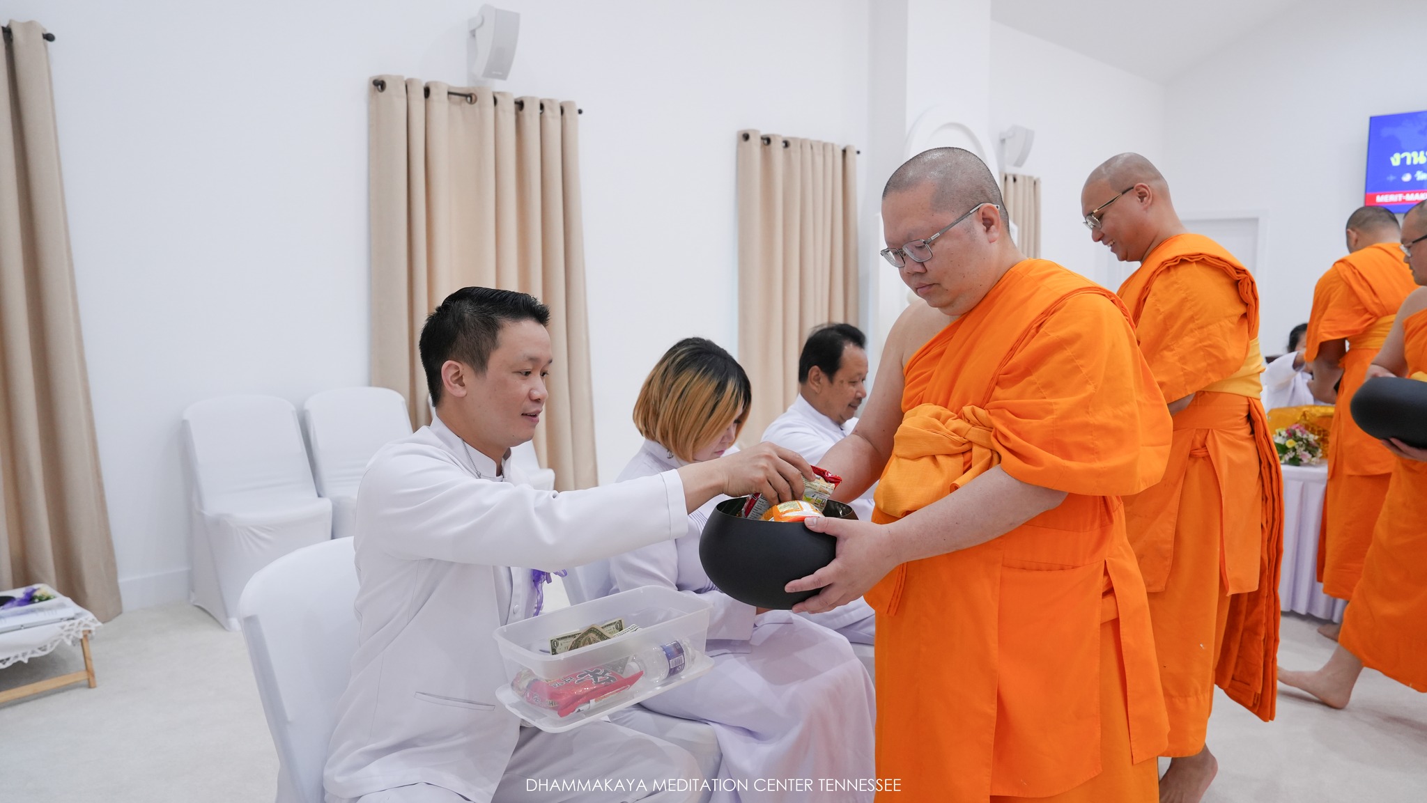วัดพระธรรมกายเทนเนสซี จัดงานบุญวันอาทิตย์