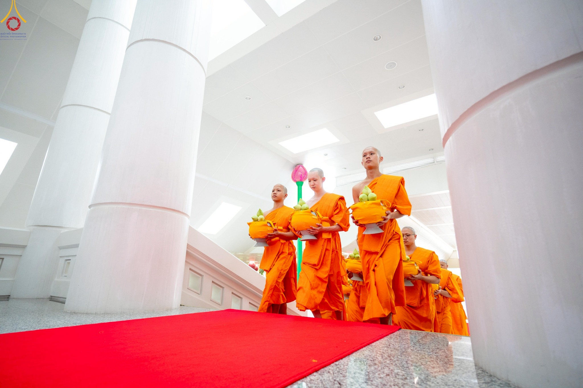 พิธีอุปสมบทโครงการอุปสมบทหมู่รุ่นผู้บริหาร รุ่นที่15 และระดับอุดมศึกษา รุ่นที่ 52