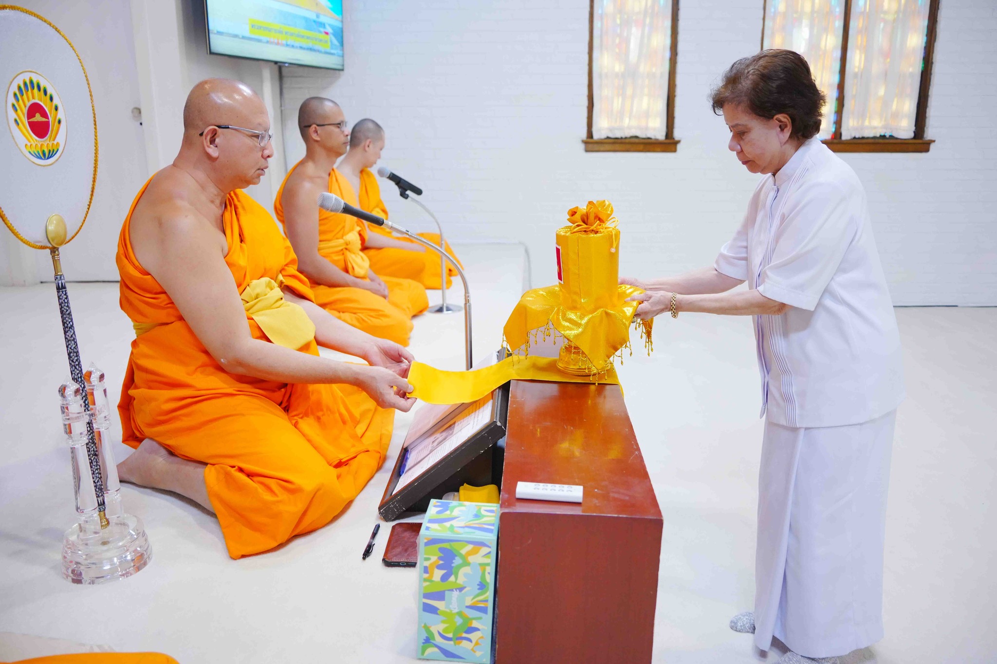 วัดพระธรรมกายชิคาโก จัดงานบุญวันอาทิตย์