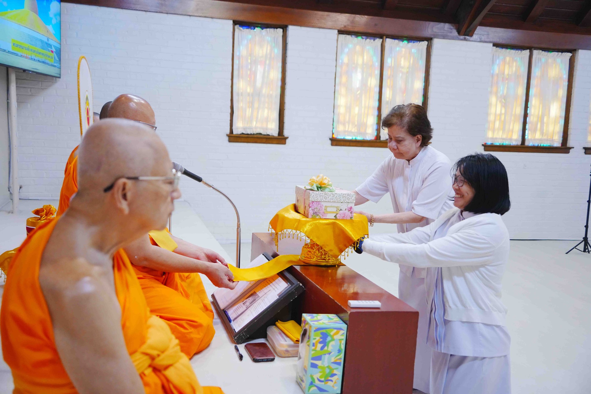 วัดพระธรรมกายชิคาโก จัดงานบุญวันอาทิตย์