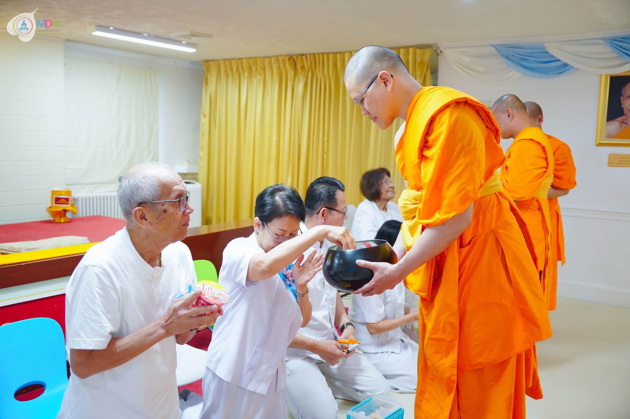 วัดพระธรรมกายดีซี จัดงานบุญวันอาทิตย์