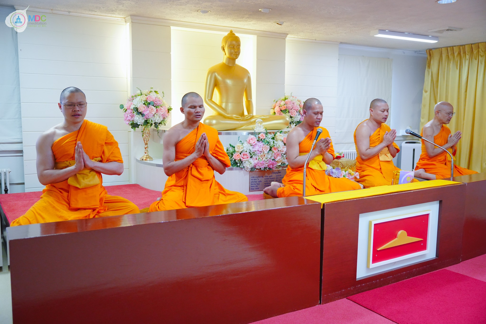 วัดพระธรรมกายดีซี จัดงานบุญวันอาทิตย์