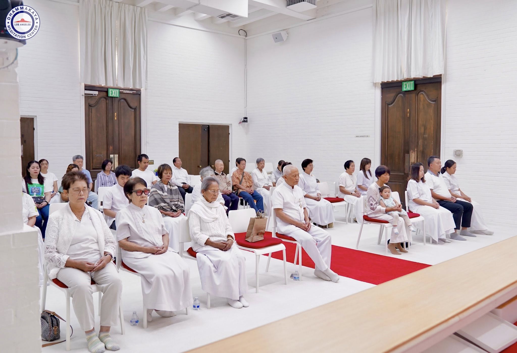 วัดพระธรรมกายแคลิฟอร์เนีย จัดกิจกรรมงานบุญประจำสัปดาห์