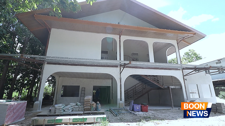 ศูนย์อบรมเยาวชนกาญจนบุรี ได้มีโครงการปรับปรุงหมู่กุฏิพระประจำ จำนวน 3 หลัง