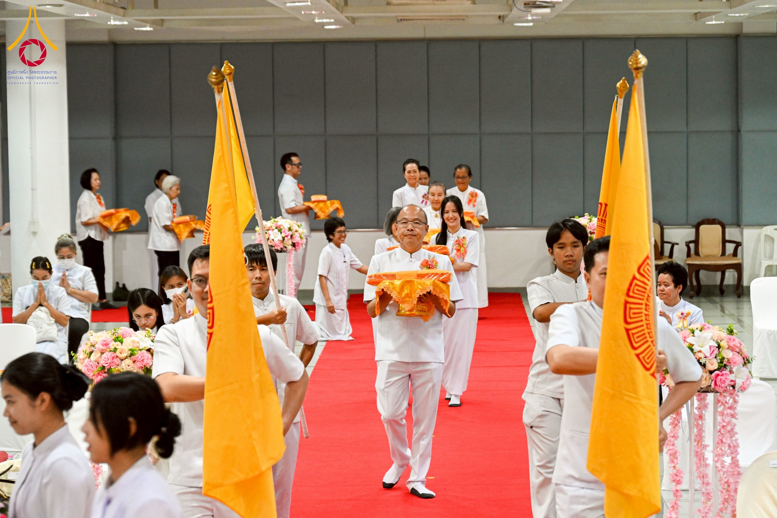 พิธีทอดผ้าป่าทุนพัฒนาพระมหาเปรียญธรรม และเผยแผ่พระพุทธศาสนาทั่วโลก
