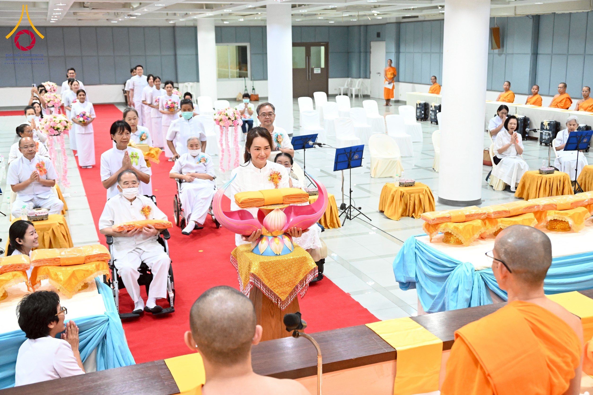 พิธีทอดผ้าป่าทุนพัฒนาพระมหาเปรียญธรรม และเผยแผ่พระพุทธศาสนาทั่วโลก