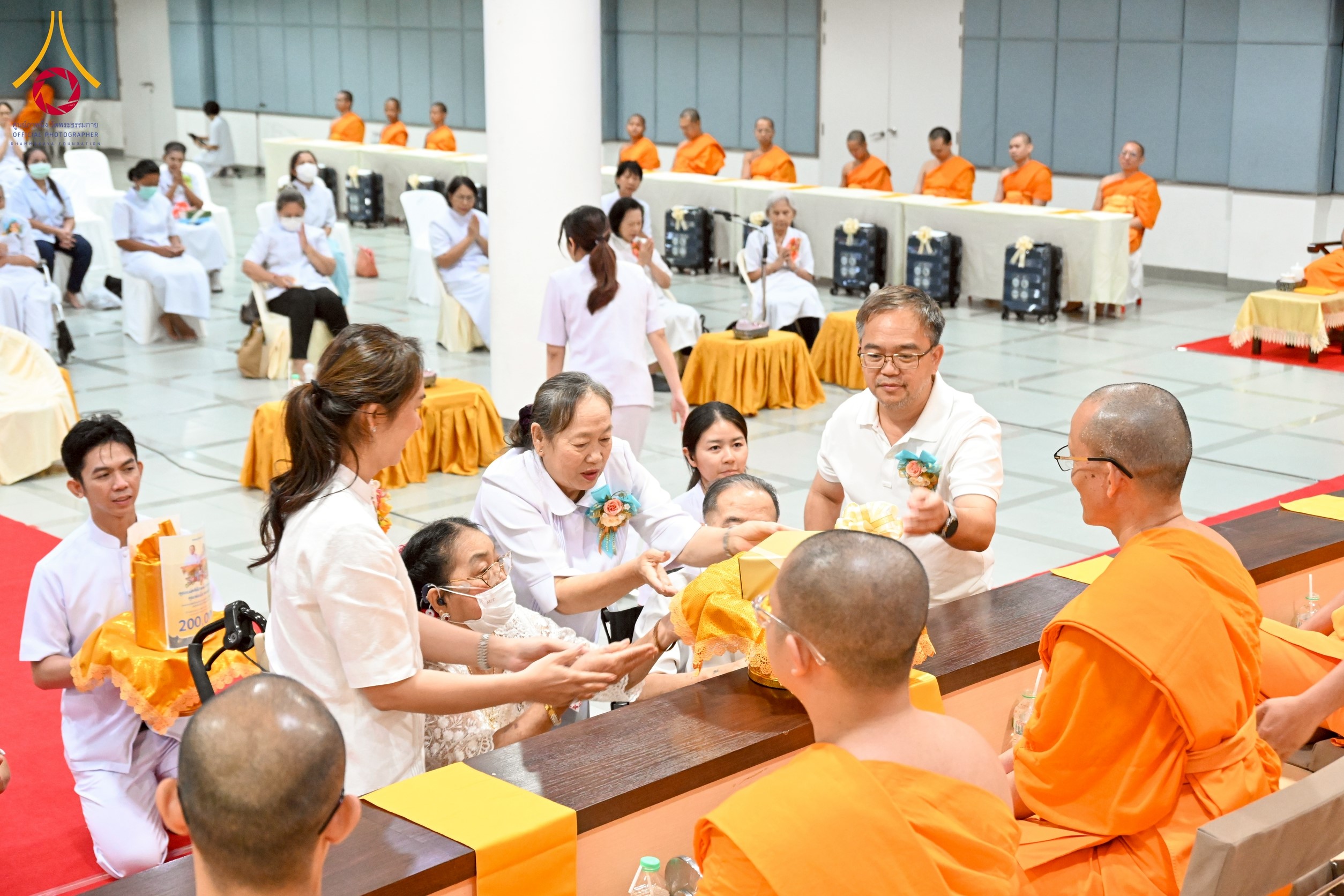 พิธีทอดผ้าป่าทุนพัฒนาพระมหาเปรียญธรรม และเผยแผ่พระพุทธศาสนาทั่วโลก