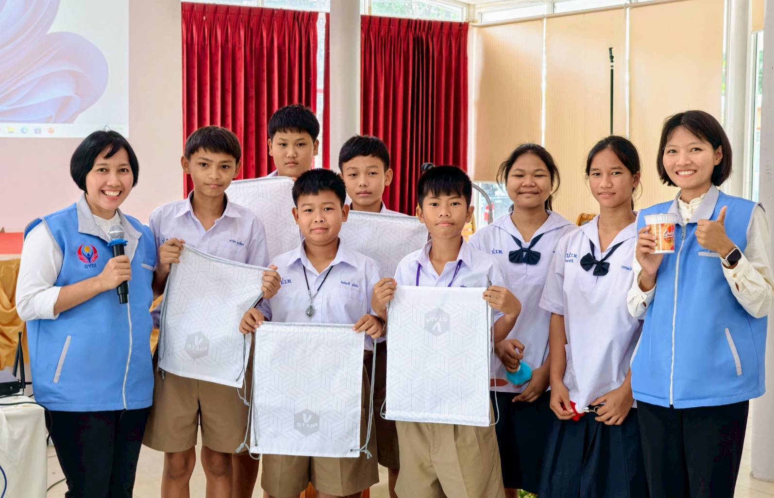 โรงเรียนประชารัฐพัฒนา จังหวัดปราจีนบุรี จัดค่ายส่งเสริมคุณธรรม