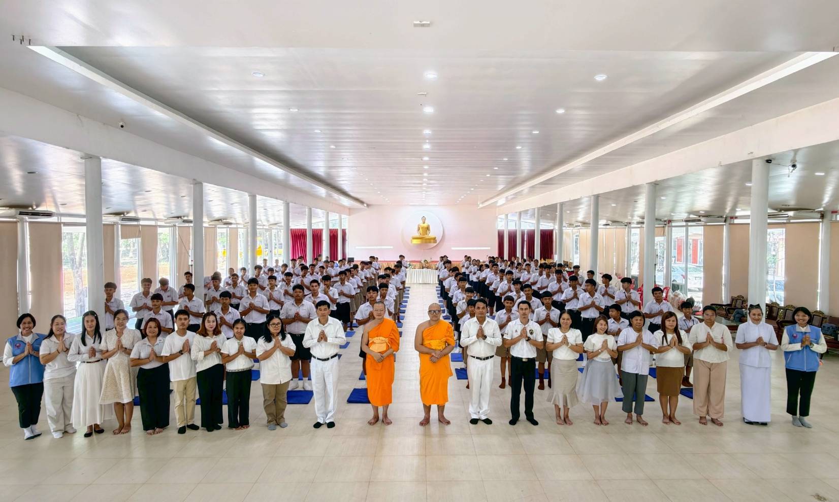 โรงเรียนประชารัฐพัฒนา จังหวัดปราจีนบุรี จัดค่ายส่งเสริมคุณธรรม