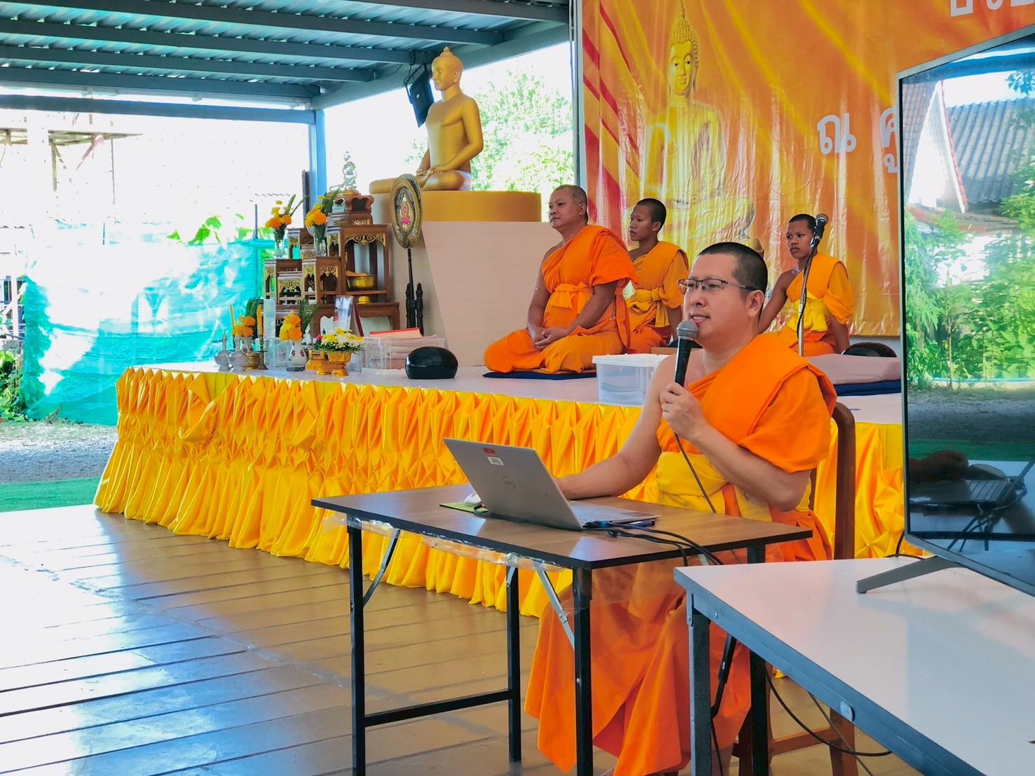 ชมรมพุทธรักษาจังหวัดยะลา จัดค่ายพุทธรักษาน้อย รุ่นที่ 1