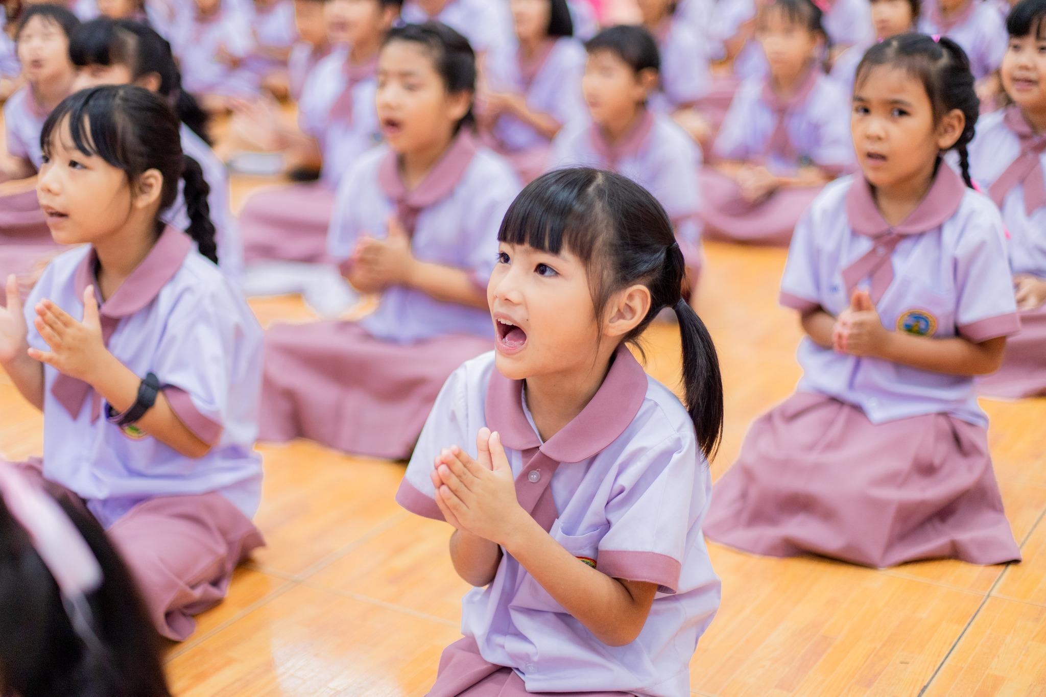 โรงเรียนจุมปีวนิดาภรณ์ จังหวัดเมืองน่าน จัดอบรมส่งเสริมคุณธรรม