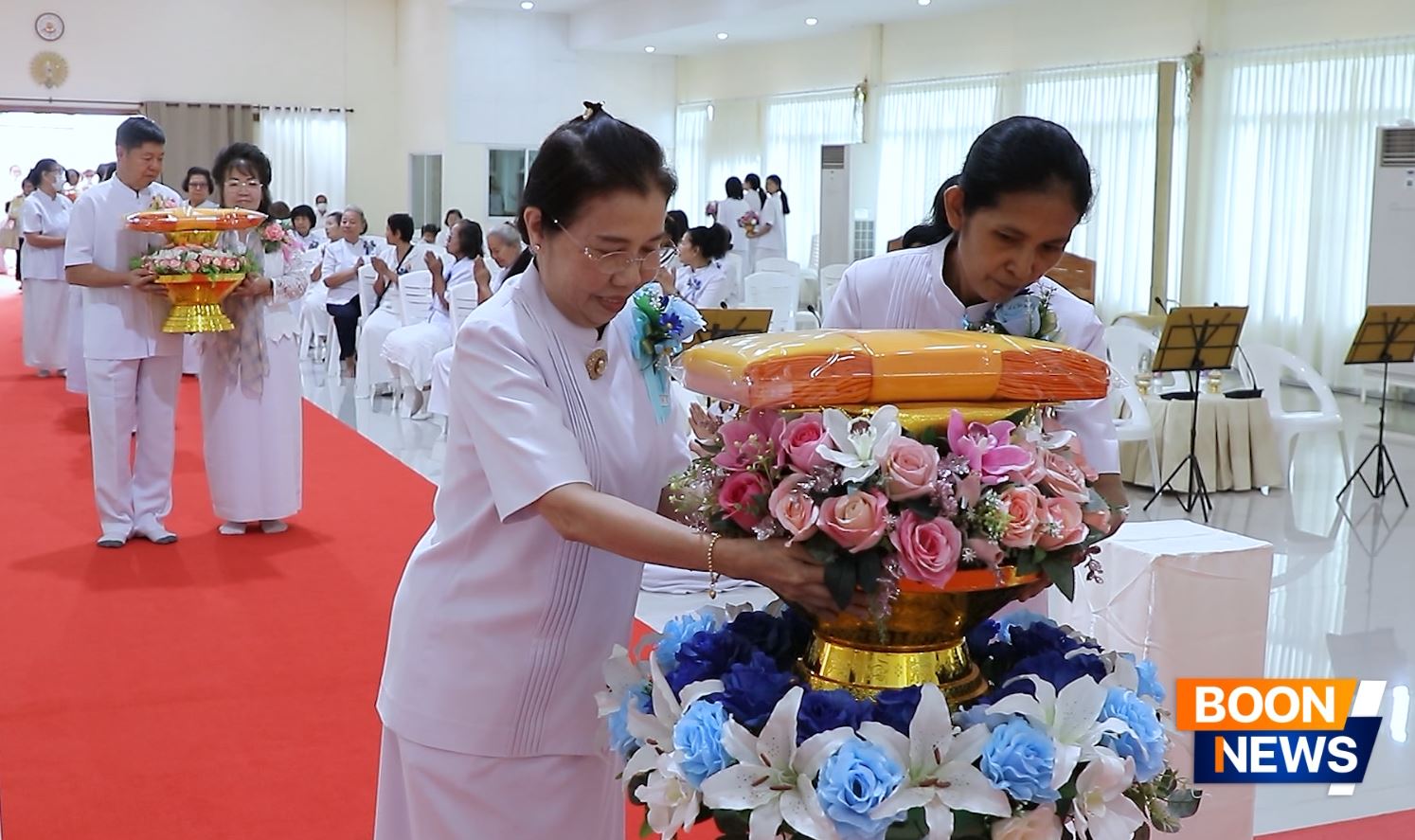 ธรรมอุทยานบ้านแป้ง จัดพิธีทอดผ้าป่าครบรอบ 13 ปี ส่งเสริมงานพระพุทธศาสนา