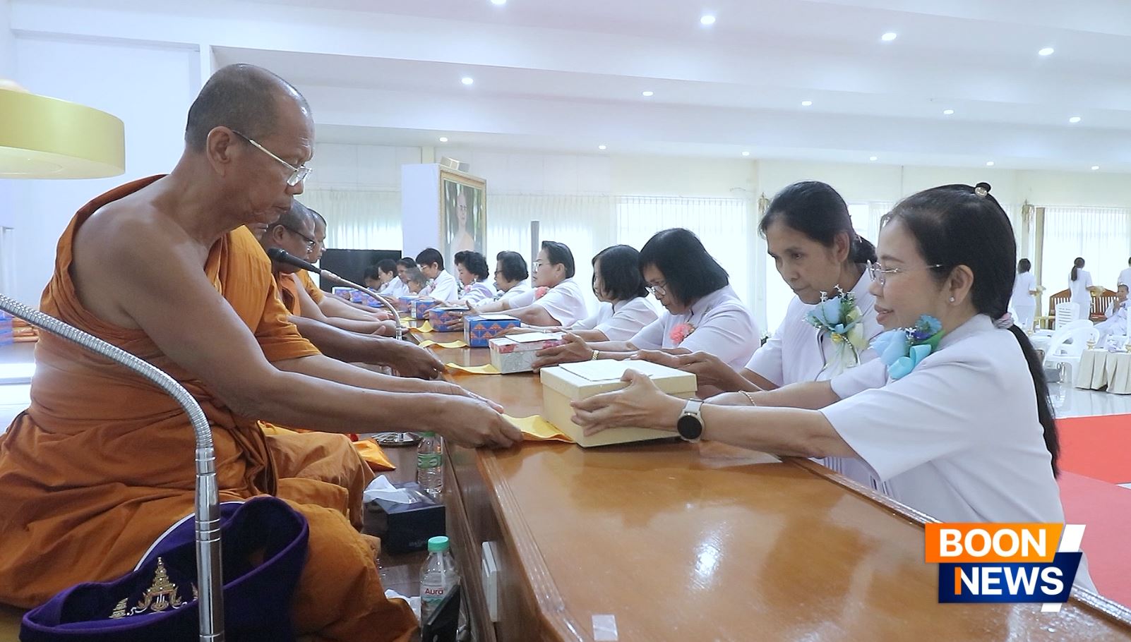 ธรรมอุทยานบ้านแป้ง จัดพิธีทอดผ้าป่าครบรอบ 13 ปี ส่งเสริมงานพระพุทธศาสนา