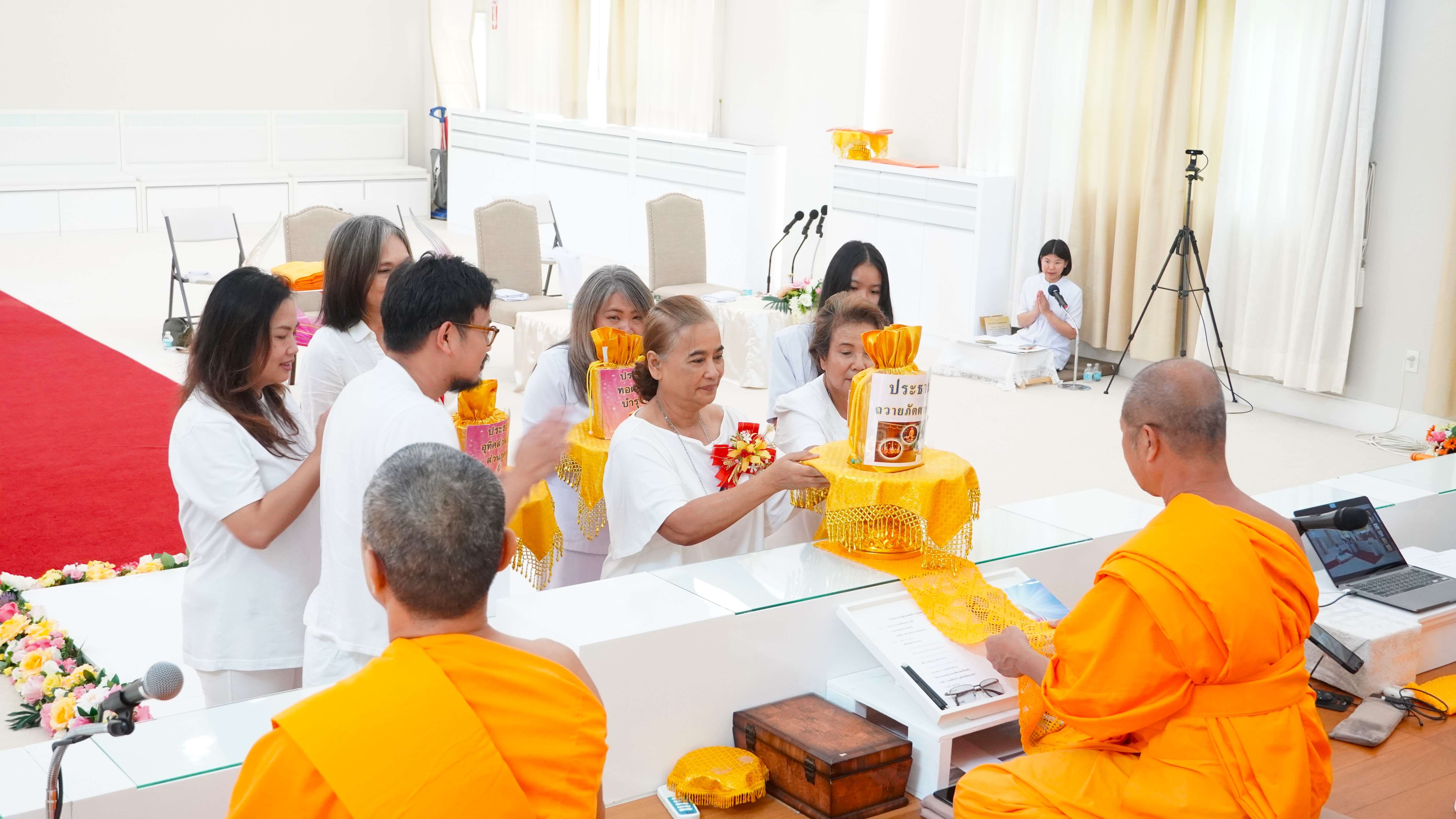 วัดพระธรรมกายฟลอริดา จัดพิธีบุพเปตพลี