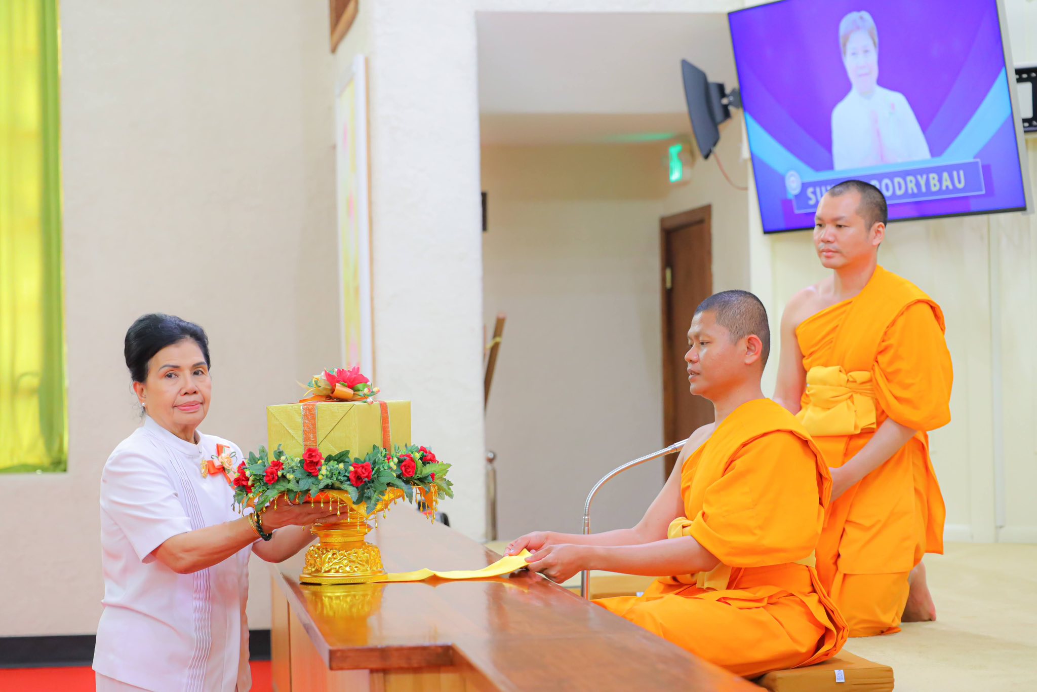 วัดพระธรรมกายแคนซัส จัดงานบุญวันอาทิตย์