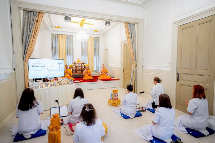 วัดพระธรรมกายเนเธอร์แลนด์ จัดพิธีบุพเปตพลี