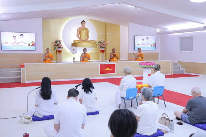 วัดพระธรรมกายจอร์เจีย จัดงานบุญวันอาทิตย์