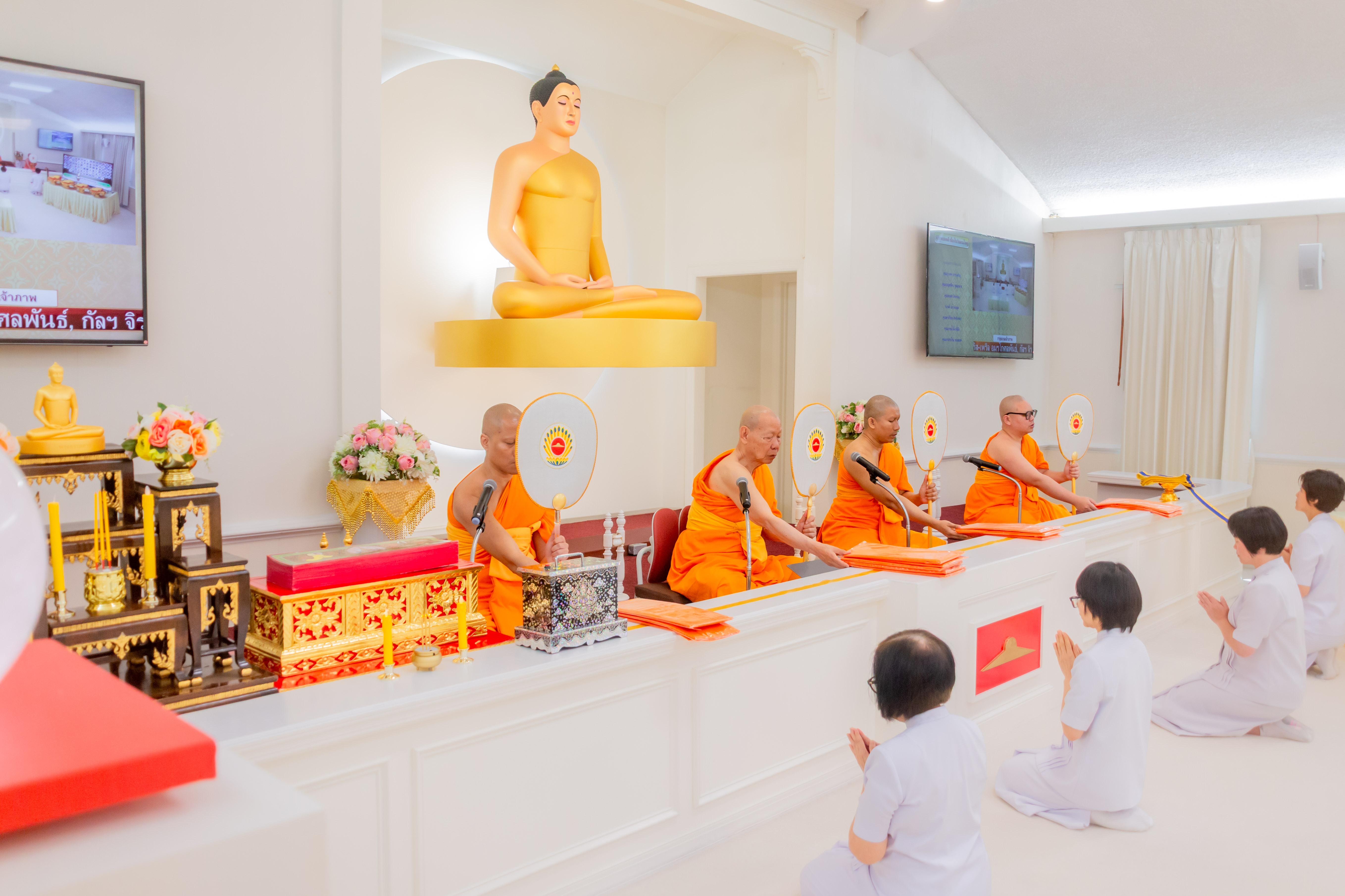วัดพระธรรมกายนิวเจอร์ซี จัดพิธีบุพเปตพลี