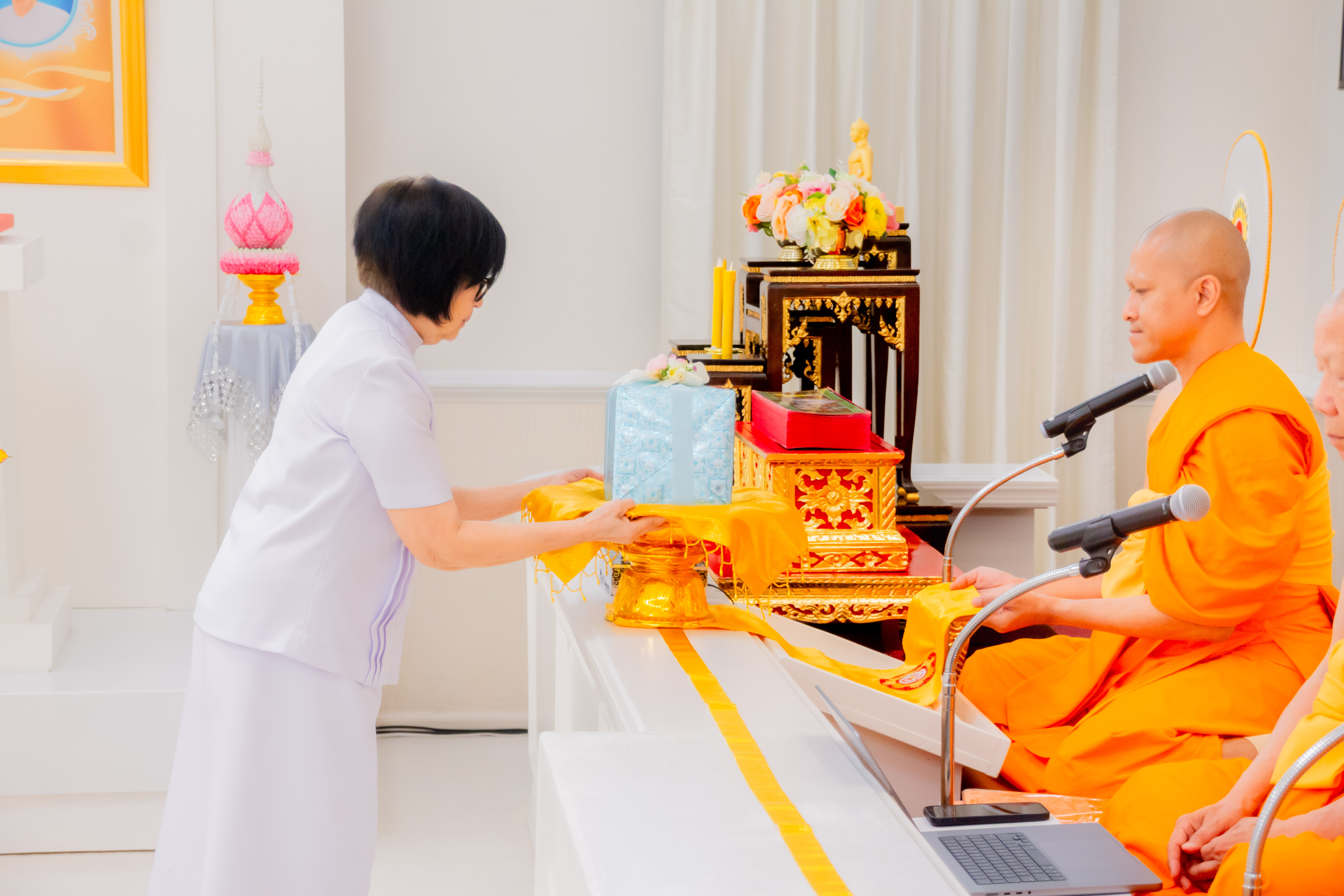 วัดพระธรรมกายนิวเจอร์ซี จัดพิธีบุพเปตพลี
