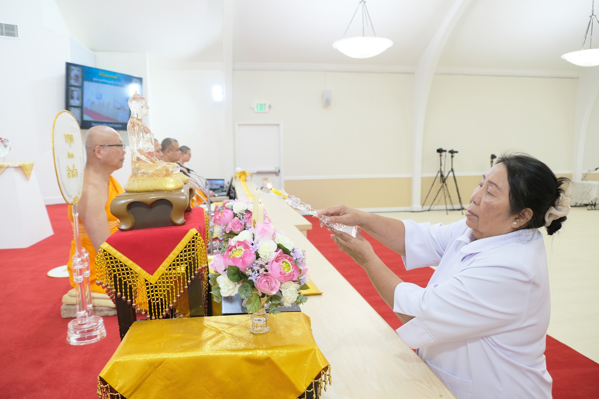 วัดพระธรรมกายซิลิคอนวัลเลย์ จัดงานบุญวันอาทิตย์